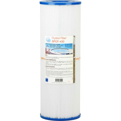 Filtre spa Crystal Filter® SPCF-430 - Compatible Pleatco PLBS75 - Filbur FC-2971 - Unicel C-5374 - Darlly 50651 ou SC777 (1/5)