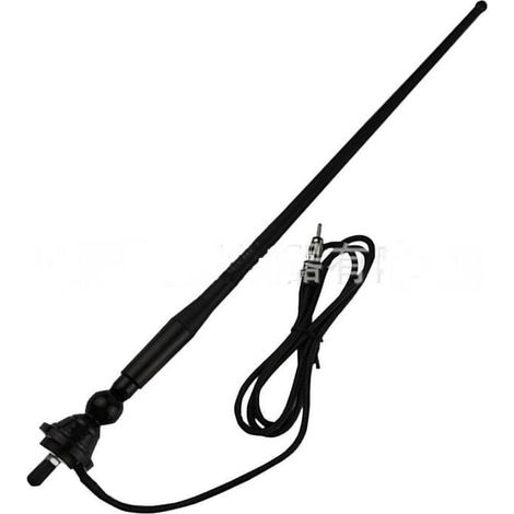 Wasserdichte AM/FM-Radioantenne, IP66-Marineantenne, Autoradioempfänger, aus flexiblem Gummi. Kompatibel mit Autos, LKWs, Booten, ATVs, UTVs, Yachten und Wohnmobilen.