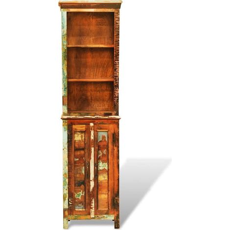 Maison Exclusive - Bücherregal Altholz Massivholz Vintage (1/5)