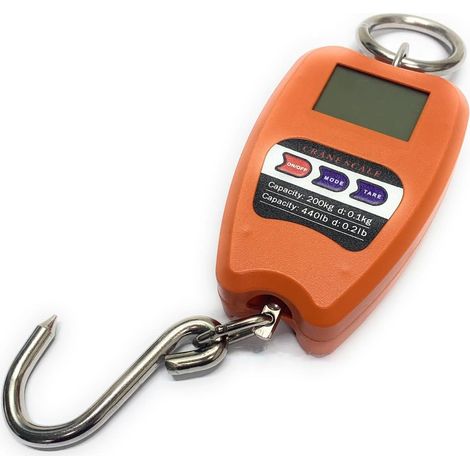 Báscula Profesional Digital Industrial Gancho dinamómetro Muelle máximo 200 kg, Varios (1/5)