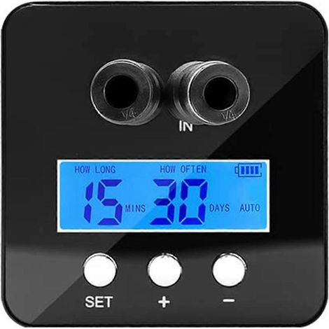 Humidificateur pour reptiles, système de brumisation pour terrariums à reptiles, brumisateur automatique pour reptiles avec minuterie, buses de pulvérisation à 360° (1/5)