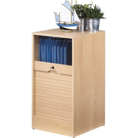 Classeur à rideau hêtre Office 76 cm (1/5)