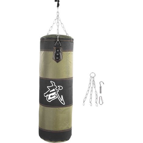 Sac de frappe d'entraînement de boxe et arts martiaux, idéal pour coups de poing et coups de pied. (1/5)