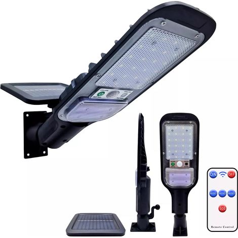 Lampione Solare con Sensore di Movimento 6500K  IP65 10w