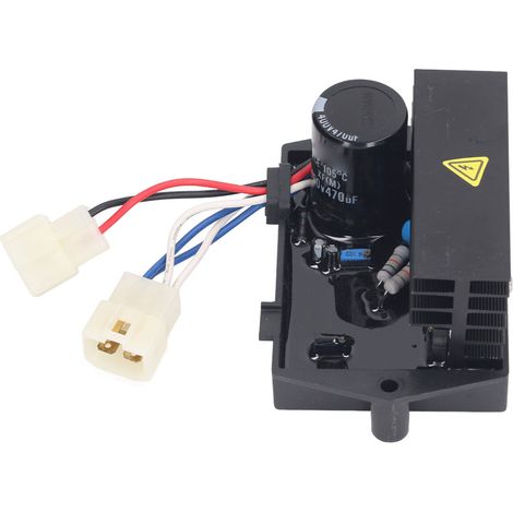Régulateur de tension automatique AVR GFC9-1A4G-2, monophasé 10-15KW 400V/470uF, pour les générateurs Kibor et les générateurs à essence automobiles Binsen KL1130, KL1100 et KL1180. (1/5)