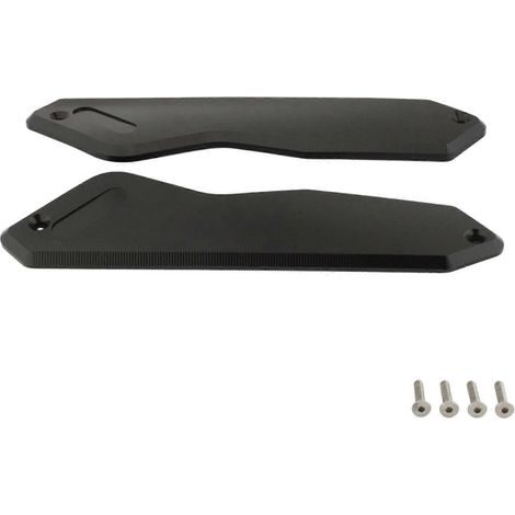 Déflecteur de pare-brise - Protection facile à installer - Accessoire moto en aluminium (1/5)