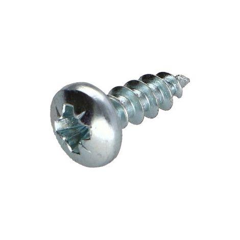VBA Vis bois agglo Tête ronde TR Pozi N°2 4X10 Acier zingué-1 pièce