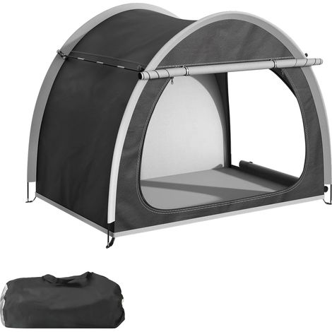 Tente de rangement pour vélos, résistante aux intempéries, facile à installer, Noir-Type B (1/2)