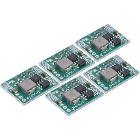 Module d'alimentation abaisseur DC-DC 3A (lot de 5) pour équipements de communication, sortie fixe 5V. (1/5)