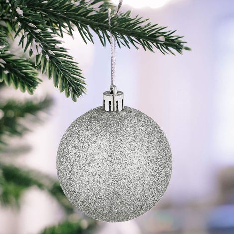 Set di decorazioni per lalbero di natale - 72 pezzi palline e decorazioni