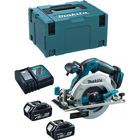 Sega Circolare MAKITA DHS680RMJ (2 x 4,0 Ah + DC18RC + MAKPAC 3) (1/5)