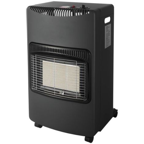 Stufa a gas Vinco pieghevole 4.2 kW butano/propano classe A 3 potenze - Nero