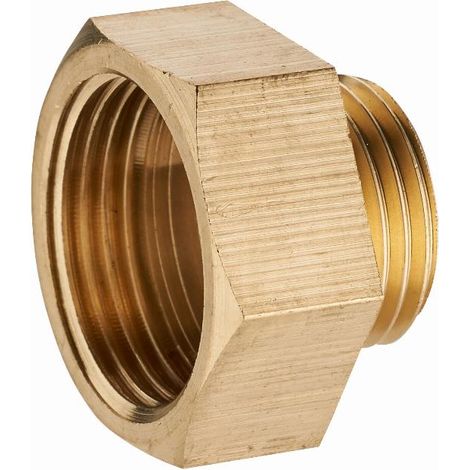 Nippel Messing weiblich NOYON & THIEBAULT - männlich reduziert F3/4' (20x27) - M1/2' (15x21) - 169-2015L1