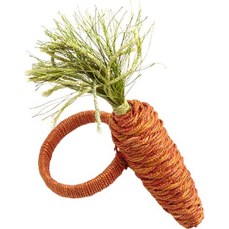 Anneaux de serviette tissés à la main pour Pâques, ronds décoratifs (1/5)