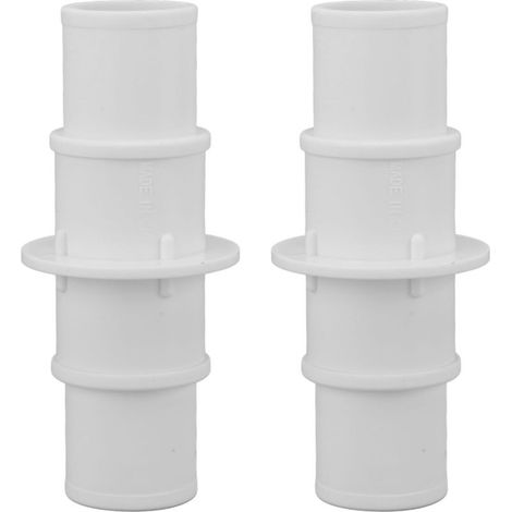 Raccord de tuyau, adaptateur de tuyau pour aspirateur de piscine, colliers de serrage réglables, 2 pièces (1/5)