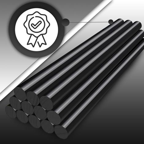 Set di 10 stick di colla a caldo – [Stick nero] 11270 mm (1/3)