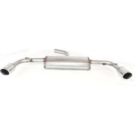 Silencieux Duplex Echappement Inox Ulter VW Golf 6 look GTI 90mm-36953231