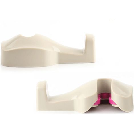 Universal car seat hook, compatible with shopping bags, totes and handbags (Beige - Pack of 2) (1/5)