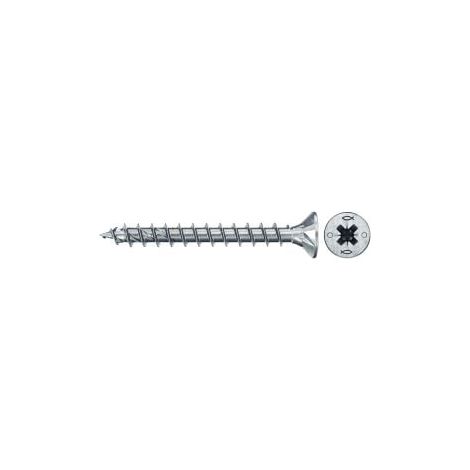 fischer Spanplattenschraube PowerFast FPF II CZF 4,5 x 40 BC 45 Senkkopf Kreuzschlitz PZ Vollgew. - 577935 (1/3)