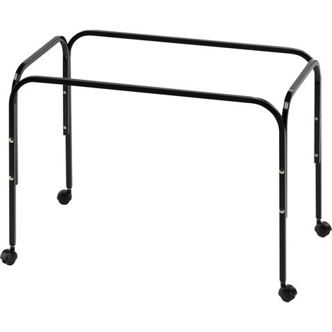 Support pour cages à rongeurs – Métal – Dimensions 73.5 x 44 x h 50 cm – Avec roulettes pour déplacement facile – Ferplast