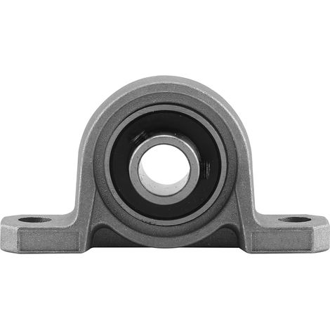 Palier à semelle en alliage de zinc de 10 mm, logement de palier, insert à billes métalliques, arbre KP000