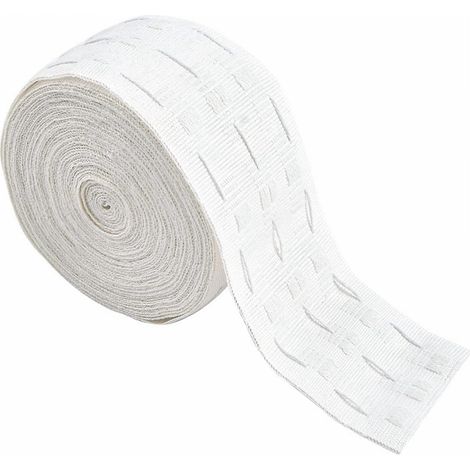 Hochwertiges Gardinenzubehör, 10 Meter Gardinenband, auf Lager, Gardinenstoffreste erhältlich. (1/5)