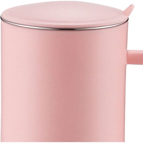 Mug isotherme à double paroi en acier inoxydable 550 ml, anti-fuites et anti-brûlures, couleur rose sakura, idéal pour la maison, les cafés et le bureau. (1/5)