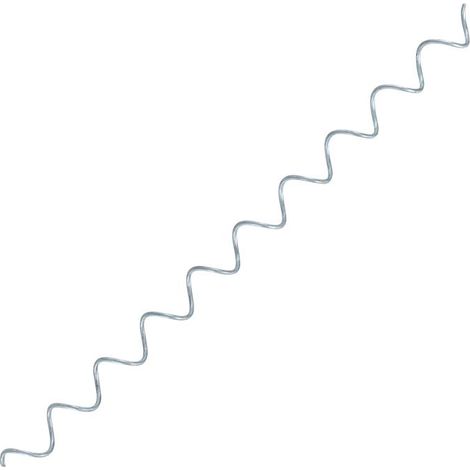 Gabionen Spirale Metall verzinkt 4 mm Spiralverbinder 80 oder 100 cm Spiralen 80 cm