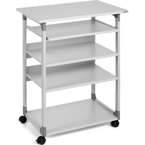Durable 372010 System Computer Trolley 75 VH, grau (1/4)