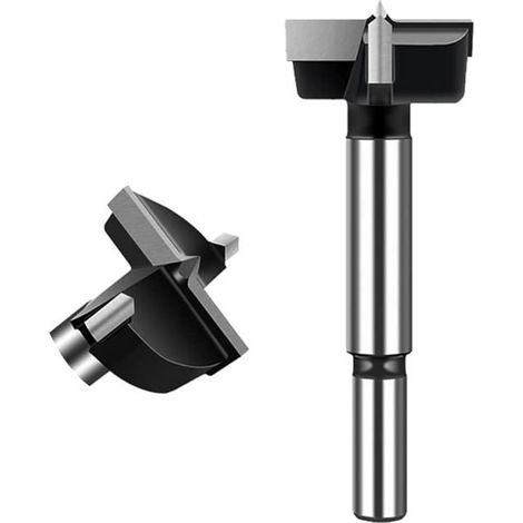 Mèche Forstner en carbure pour bois 1, 0,28 mm, pour percer des œillets dans des tiroirs en plastique, outil de travail du bois (1/4)