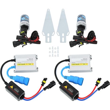 6000K 12V/55W Xenonlampe für Autoscheinwerfer, Ersatz mit Vorschaltgerät 9006-AquaForge