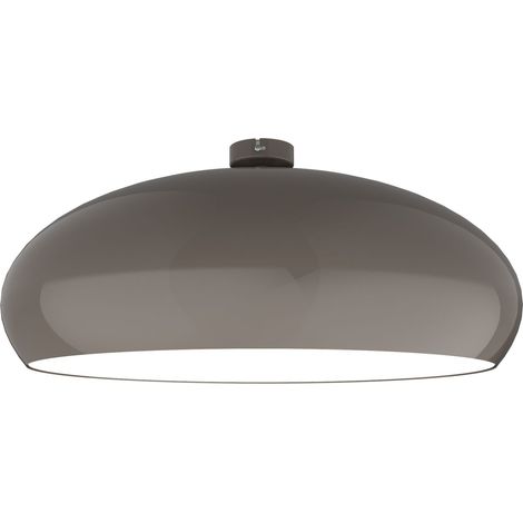 LUMICOM ATOMIC Plafoniera, 1xE27, max 42W, metallo, tortora/bianco, D.60cm (1/3)