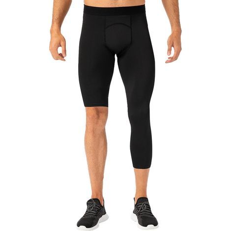 Atmungsaktive Herren-Fitnessshorts mit einem Bein (1/5)
