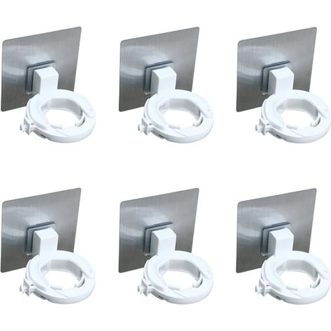 flacon de gel douche réglable SECFOU blanc lot de 6 en (1/5)