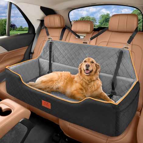 Siège auto pour chien grande/moyenne taille, confortable et lavable (1/5)