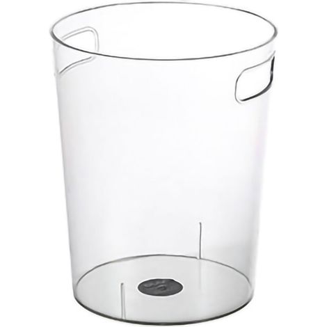 Seau de Rangement Transparent PET Multifonction Sans Marque Design Épuré Résistant aux Chocs pour Cuisine Salon Bureau (1/3)
