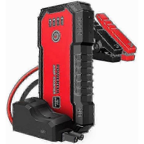 Démarreur de voiture portable au lithium-ion 20 000 mAh 12 V/24 V, batterie externe XC, ryx04