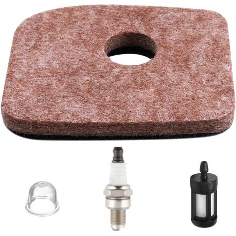 BG56 Filtre à air Bougie d'allumage Poire d'amorçage pour STIHL BG56 BG56C SH56C BG66 BG66C BR200 BG86 BG86C SH56 SH86 SH86C SR200 BG86CE BG86Z BG86CEZ souffleurs de Feuilles 4241 120 1800 (1/5)