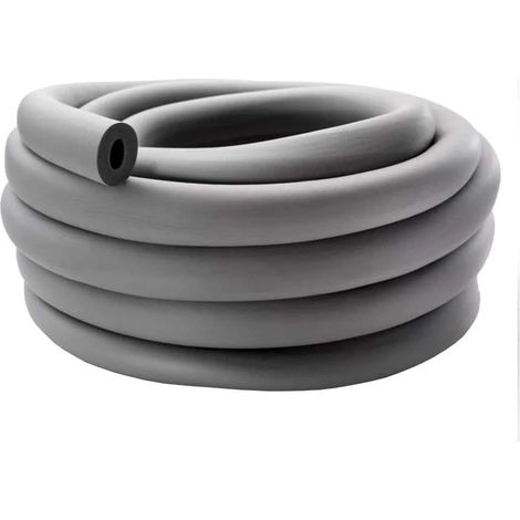 AEROFLEX® SH COIL Pipe Insulation, Pipe Lagging - Continuous, Self-Adhesive, Flexible Insulation Material from Closed-Cell Foam Rubber Base, Black - 15 x 10 mm/30m (1/5)