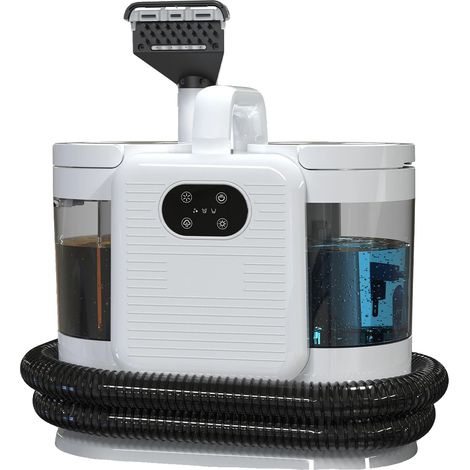 Nettoyeur de tapis portable, design compact, aspiration profonde, 1650W 15KPa Vapeur (1/2)