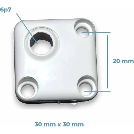 Guide Rotule Mini 6P7 45° Volet Roulant - Réversible - DEPRAT (1/2)