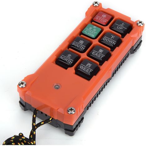 Kit de télécommande industrielle sans fil robuste H21 E1C : 1 émetteur, 1 récepteur (26-635 V) (1/5)