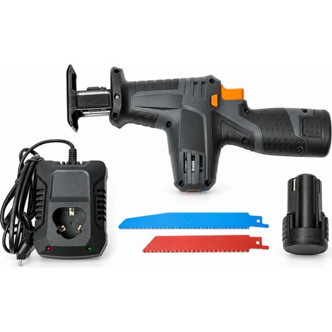 Sega a Gattuccio A Batteria 12V 2500mAh con Caricatore e Lama Legno 152mm KRS12V