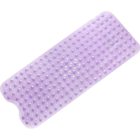 Tapis De Bain - 100 x 40 cm - Anti-dérapant Avec 300 Ventouses - Lavable En Machine - Pour Baignoire Et Douche - 1 Pièce (1/3)