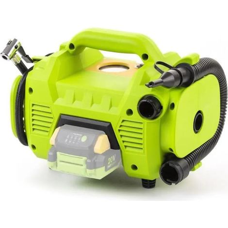 Fieldmann Compressore Portatile Senza Fili 20V Verde Nero