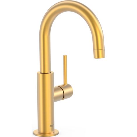 GRIFO MONOMANDO CON MANETA LATERAL PARA LAVABO LATIGUILLOS
