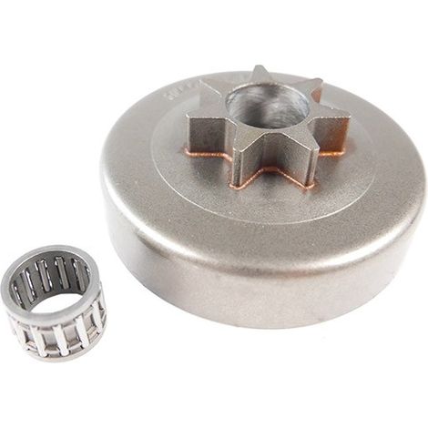 Pignon chaine tronçonneuse Husqvarna 40, 45, 49 / Jonsered 2036, 2040, 2041, 2045, 2050, 2063 (1/2)