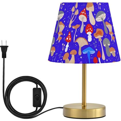 GuoChe Lampe de table à motif champignon coloré galaxie (1/5)