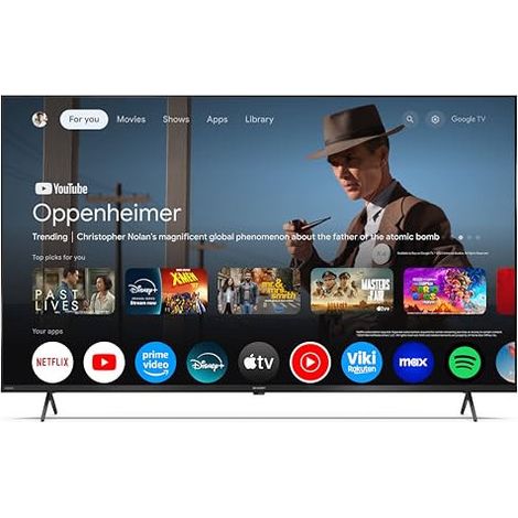 Sharp 50″ 4K Ultra HD LED Google TV 127 cm (50") (1/4)