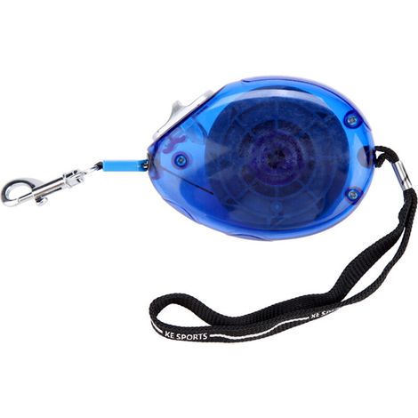 Jeffergarden Laisse rétractable pour petit chien - Automatique, bleu - La chaîne de traction ajustable pour promenade en ville (1/5)